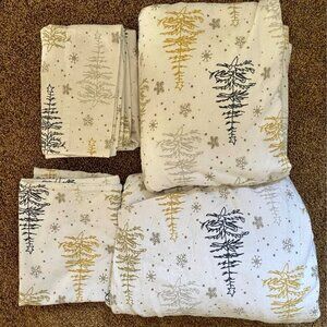 RUVANTI Queen Flannel Sheets Set